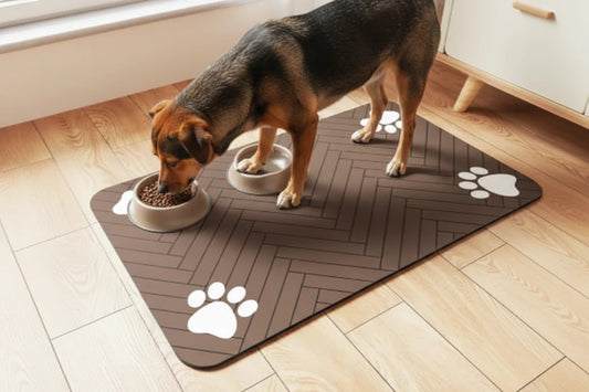 SplashGuard QuickDry Pet Mat Floor Protector