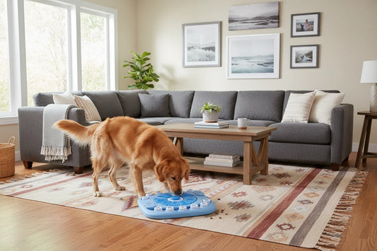 PlaySmart Interactive Dog Puzzle Bowl
