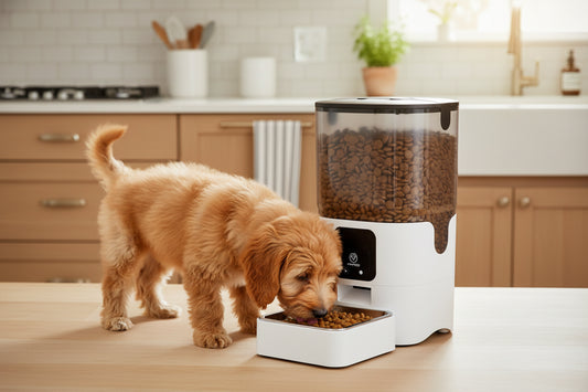 6L Smart Automatic Pet Feeder with Remote WiFi Control